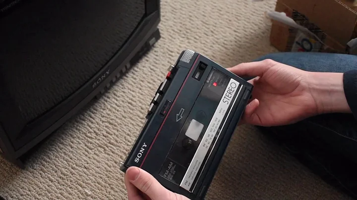 Sony WA 55 Cassette recorder test and Duran Duran