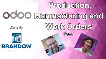 Odoo Production, Manufacturing and Work Order Demo