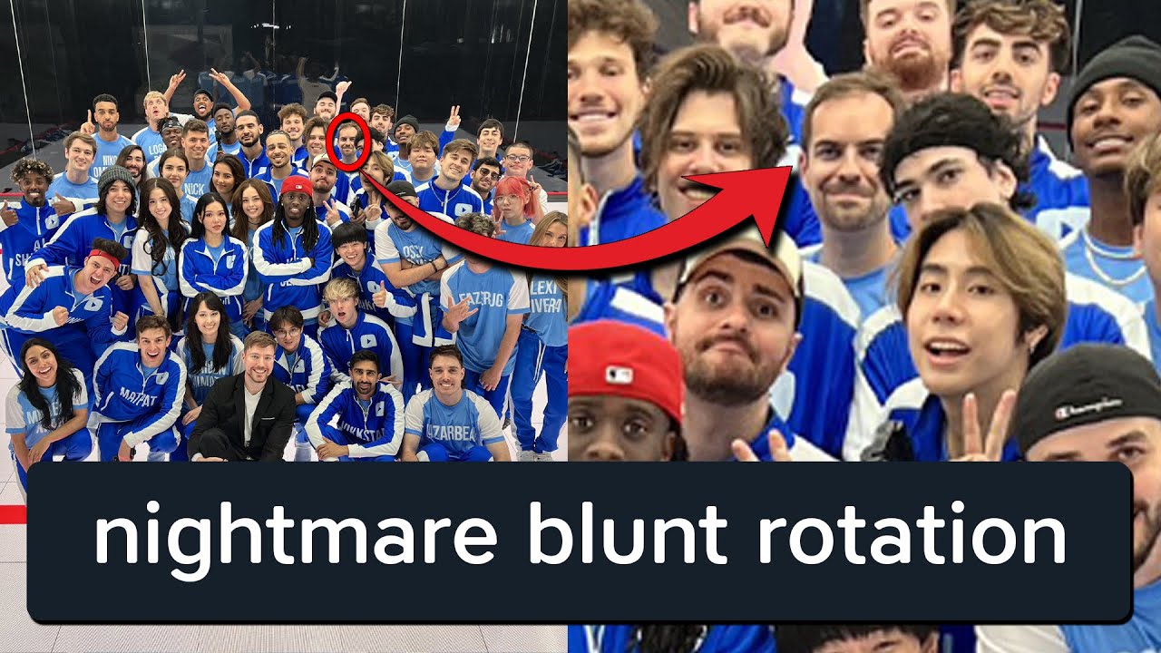 Why am I in a Mr. Beast video??