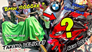 Finally taking delivery new bmw s1000rr pro 2024 | Pro Rider 1000 | Dreams come True