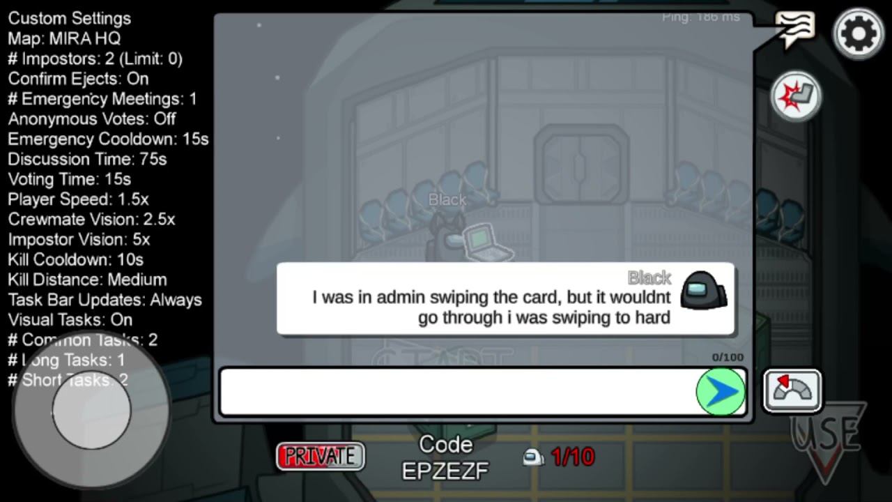 I found a body beside the reactor [in among us chat]