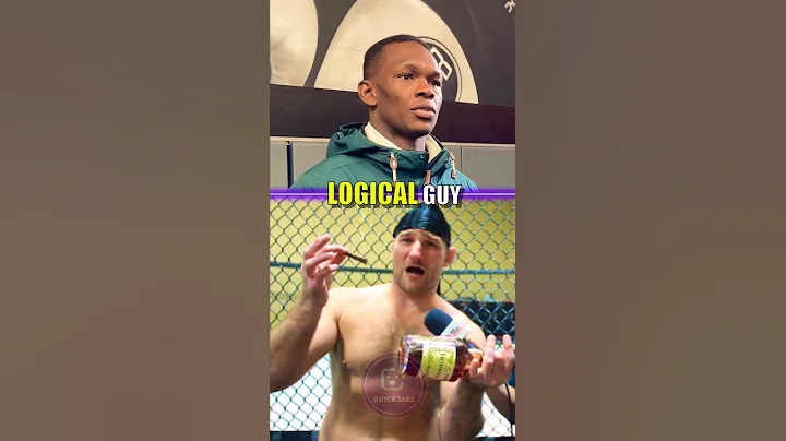 Israel Adesanya Saves UFC Fight With Sean Strickland 🔥