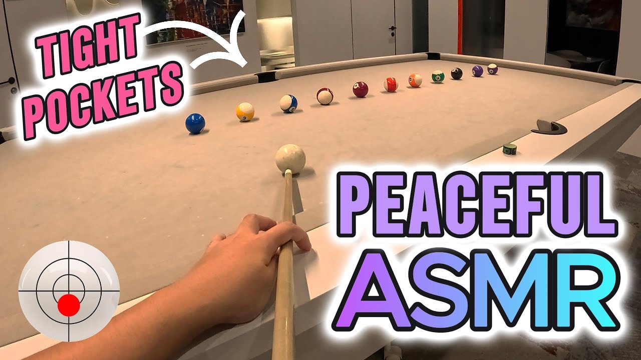 Image of video the Snooker Player CRUSHES Pool Line Up Drill? ASMR Edition! 8