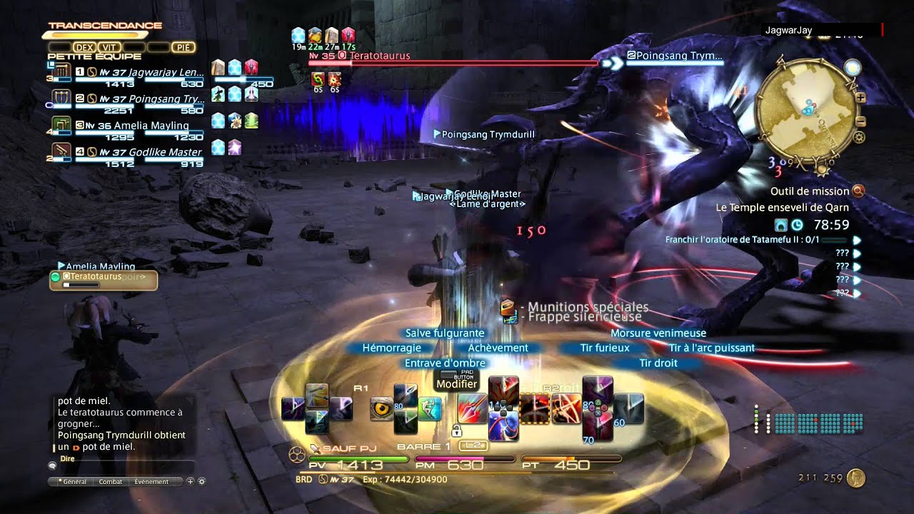 FFXIV Temple enseveli de Qarn YouTube