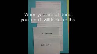 Career Research Project Instructional Video