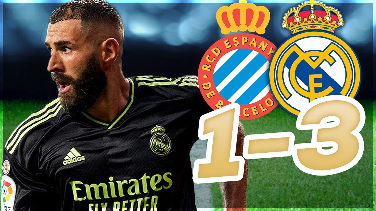 BENZEMA DETRUIT L ESPANYOL Avec Un DOUBLE R sum Espanyol Barcelone BENZEMA DETRUIT L ESPANYOL Avec Un DOUBLE R sum Espanyol Barcelone
