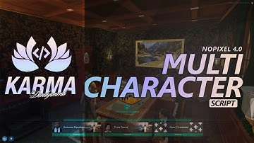 Fivem - Karma Developments Multi-Character System [QBCore]