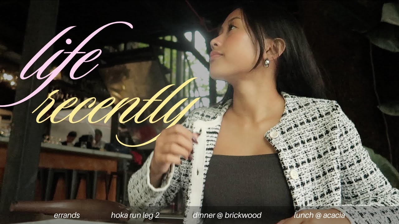 vlog: 🏃‍♀️☀️ hoka race day, nail appt., errands, lunch and dinner date