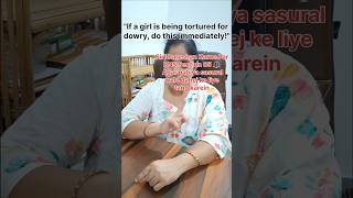 ​⚠️ If a Girl Faces Dowry Torture... Do This Now! #vinayaka #viral #shorts #Law #safety #dowrydeath
