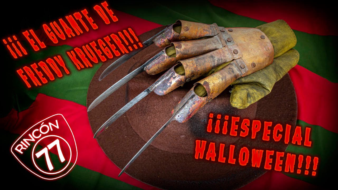 TUTORIAL GUANTE DE FREDDY KRUEGER ¡¡¡¡ IMPRESIONANTE !!!!, CON PLANTILLA | DIY FREDDY KRUEGER GLOVE