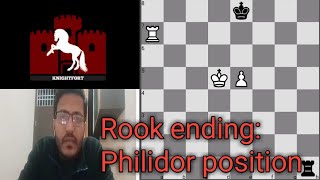 Rook ending - part 2: Philidor position