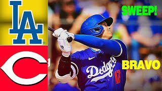 Los Angeles Dodgers Vs. Cincinnati Reds May 19, 2024 Game Highlights | MLB Season 2024