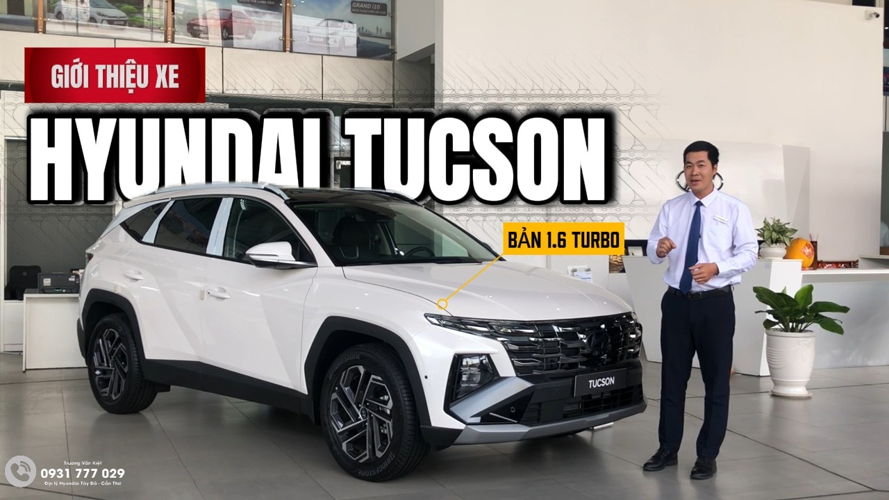 Review TRANG BỊ Ngoại Thất & Nội Thất Hyundai TUCSON 1.6 Turbo - Bản Duy Nhất Có CỬA SỔ TRỜI