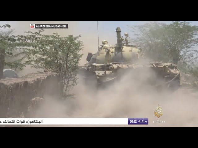 اليمن اليوم - احتدام المعارك في المداخل الشمالية الغربية لمدينة تعز