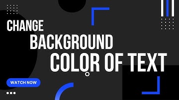 learn how to change background color of our text in microsoft office word document
