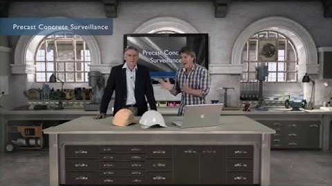 Precast Concrete Surveillance - improved video