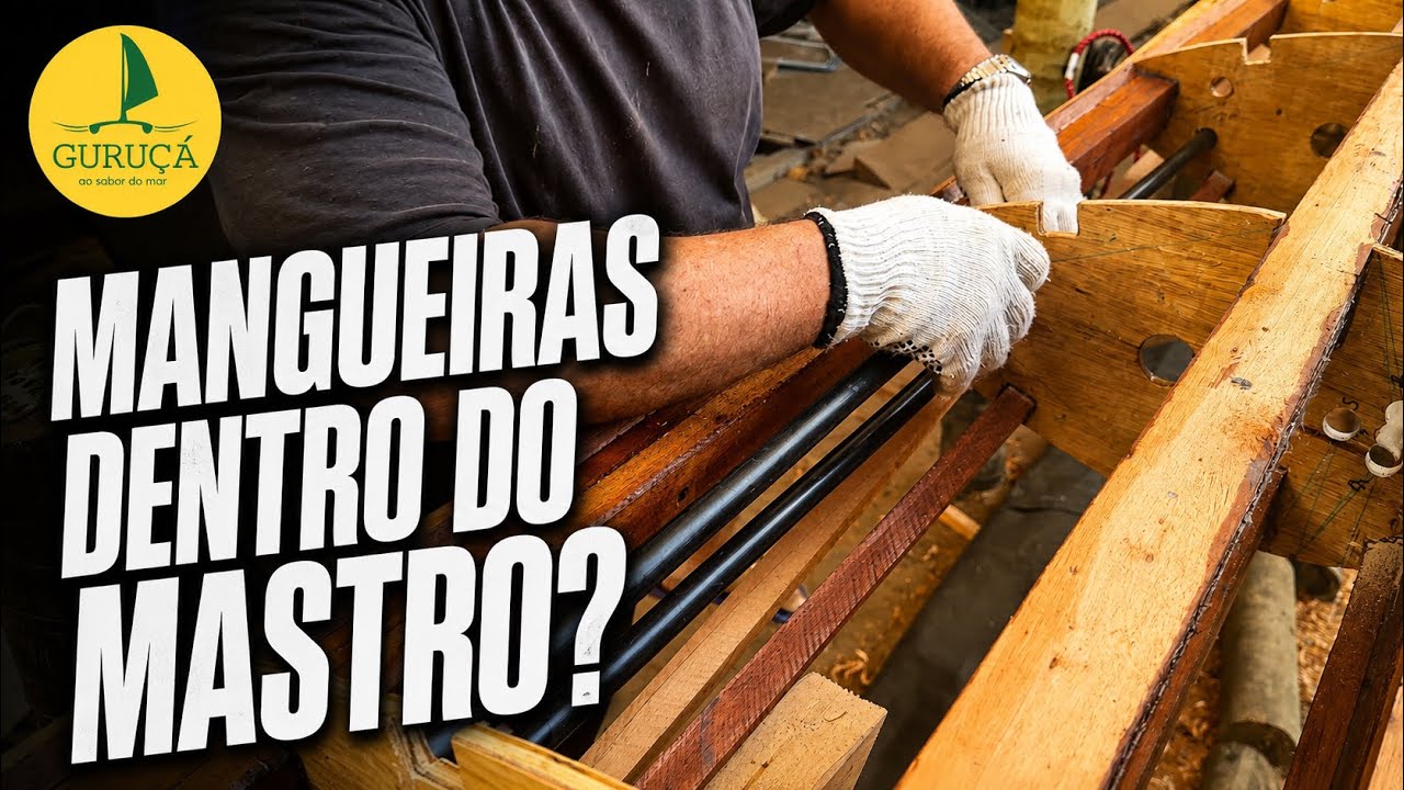 ⁣377| MANGUEIRAS DENTRO DO MASTRO.
