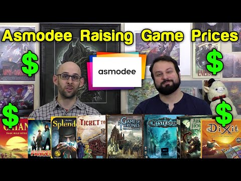 Asmodee is Raising the Prices of Some of Your Favorite Games