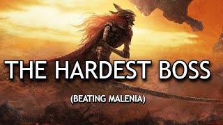ELDEN RING Hardest Boss Fight MALENIA Blade of Miquella (Level 160) Mimic Tear NO Great Rune