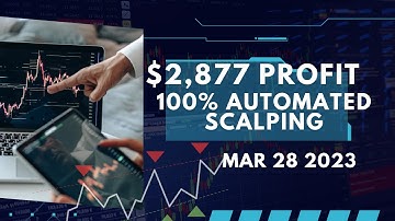 $2,877 Profit 3/28/23 - 100% automated scalping algo for NinjaTrader 8 - Trading Futures Now Algo