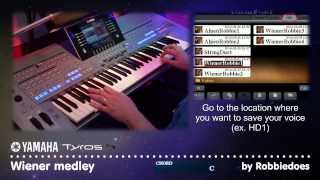 Tyros 5: Wiener medley (Ensemble Voice edit demo) chords