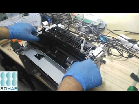 Замена металлизированной термопленки на CANON mf4890dw