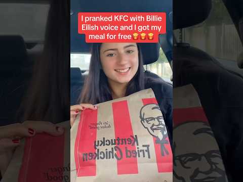 Thx KFC🍟#prank #joke #kfc #kentukyfriedchicken #kfcaustralia #australia #eating #mukbang