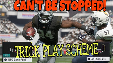 IMPOSSIBLE 2 STOP! CHEESIEST *NEW* Run & Pass Trick Play Scheme in Madden 20! GUARANTEED RAGE QUIT😈
