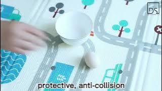 DS ENTERPRISE | Baby Play Mat for Toddler & Kids | Waterproof Portable Double Side Soft Reversible