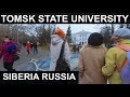 Visiting Tomsk State University : Siberia Travel Vlog