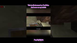 Every time I said “pog” in my Minecraft stream #mcstream #mc #fyp #pog #shorts