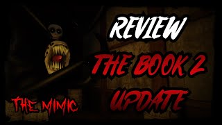 Review Of The Book 2 Update & Future Updates Info The Mimic - Roblox