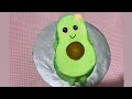 Pastel de aguacate kawaii 🥑/ pastelito azul 🍒