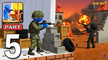 Dusk WarZ - Gameplay Walkthrough Part 5 - Protect Base From Zombies (Android, iOS)