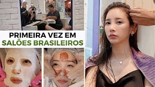 1ST TIME KOREAN MODEL TRYING BRAZILIAN BEAUTY CLINICS 💕 [SKIN, HAIR, NAILS]