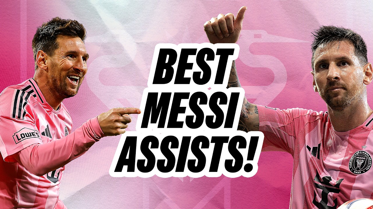 Messi's BEST ASSISTS with Inter Miami in MLS!