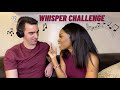 Whisper Challenge | I CAN'T BELIEVE HE SAID THAT! | Interracial Couple | Rolayo and Trevor