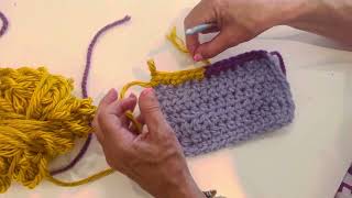 How to Change Colors in Crochet | Clean Color Change Tutorial