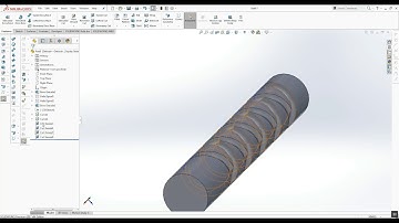Solidworks | Double helix path mate and animation