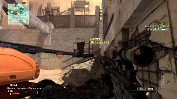 Hardhat snd spawn shot throwing knife mw3