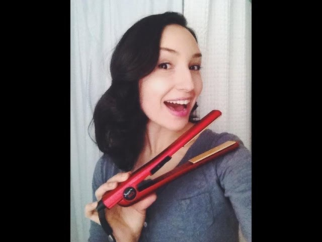 Vintage curls with flat iron Clearance