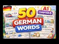 Travel &amp; City Life 50 German Words | Learn A1 German Vocabulary – Part 6