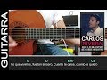 Como tocar "Que Lo Nuestro Se Quede Nuestro" de Carlos Rivera en Guitarra Acústica - Tutorial (HD)