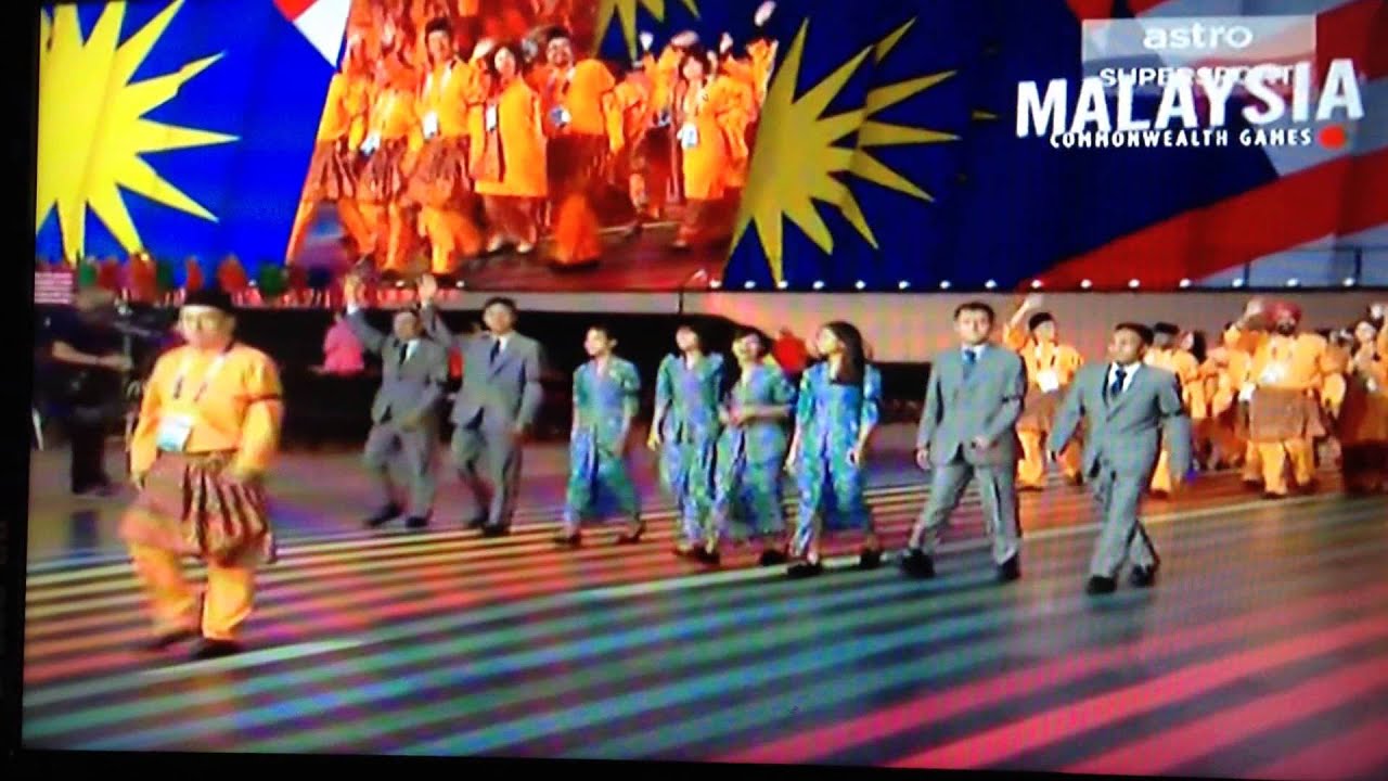 Malaysian Contingent Glasgow 2014 Commonwealth Games - YouTube