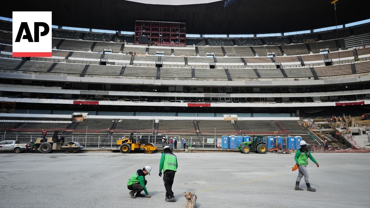 See inside the remodel of Azteca Stadium in Mexico for 2026 FIFA World Cup