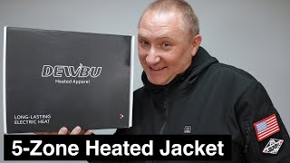 DEWBU 5-Zone Heated Jacket