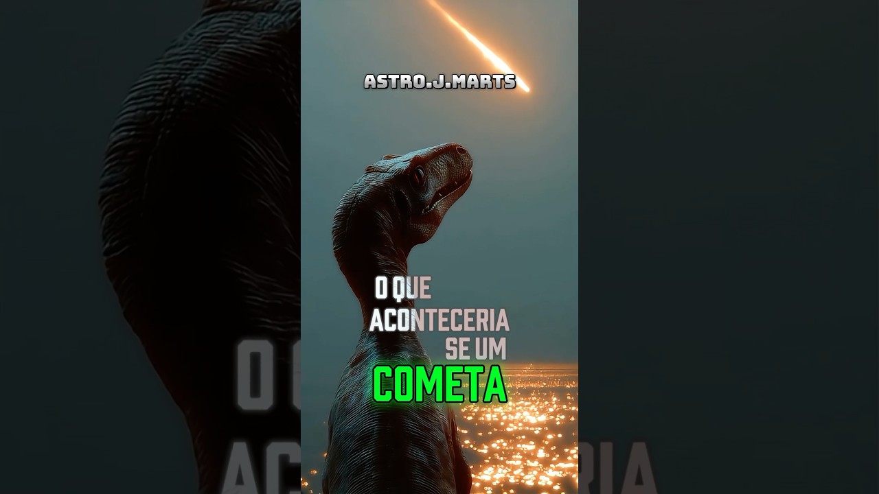 E SE UM COMETA atingisse a Terra? 😨 