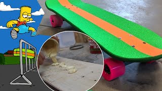 COMO HACER EL SKATE DE BART SIMPSON