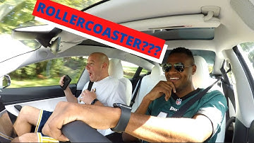 Tesla Model 3 performance 0-60 reaction!! Hilarious!!!