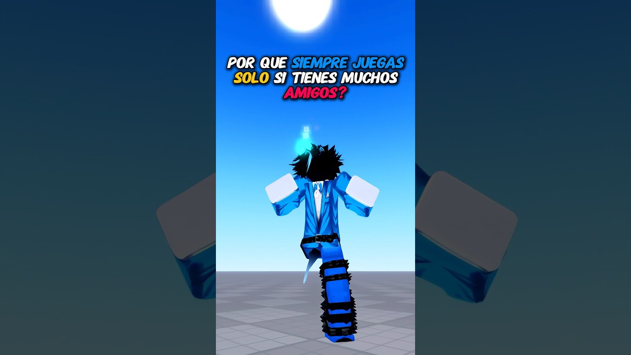 ¿Por que siempre juego solo? #roblox #humor #amigos #brookhaven